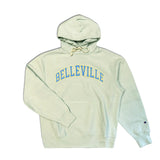 Champion Sweat Capuche Vert d'eau, Bleu et Or 'Belleville' Champion