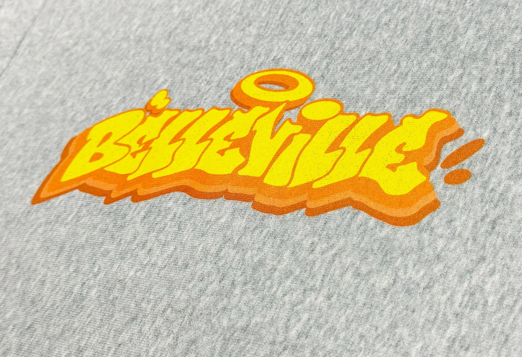 Champion Sweat Gris Graffiti 'Belleville' Champion