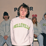 Champion Sweat Gris Vert et Orange 'Belleville' Champion