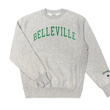 Champion Sweat Gris et Vert 'Belleville' Champion