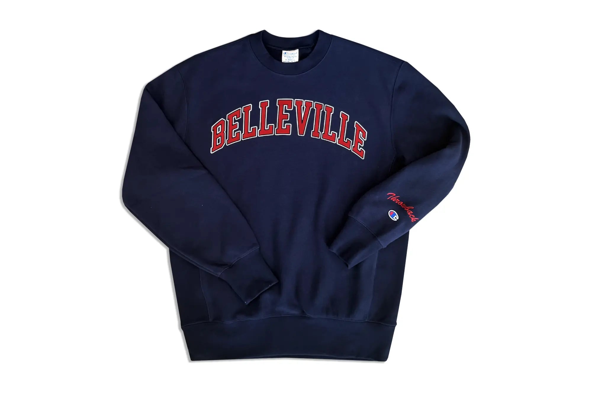 Champion Sweat Marine et Bordeaux 'Belleville' Champion