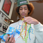 Champion Sweat Vert d'eau, Bleu et Or 'Belleville' Champion