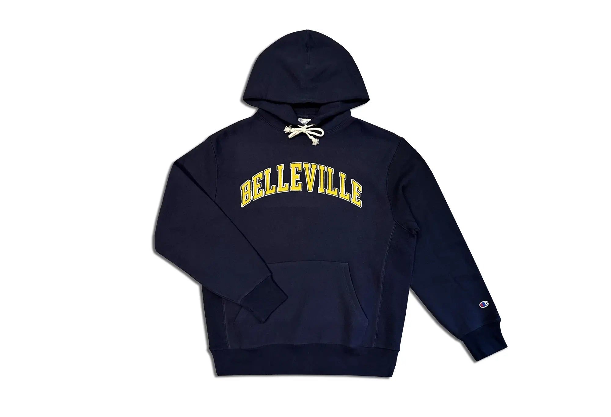 Champion Sweat capuche Navy et Jaune 'Belleville' Champion