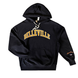 Burgundy 'Belleville' hoodie