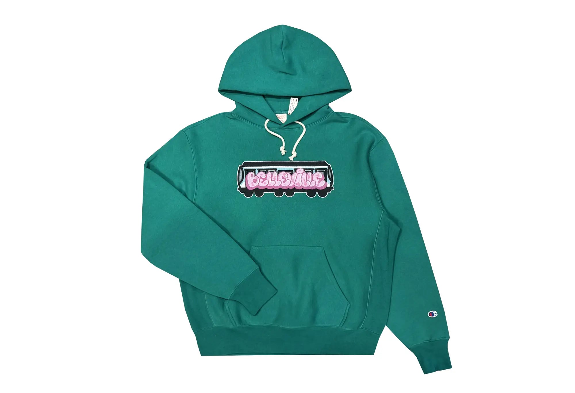 Champion Sweat capuche Vert 'Belleville' Metro Champion