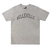 Champion T-shirt Gris et Noir 'Belleville' Throwback