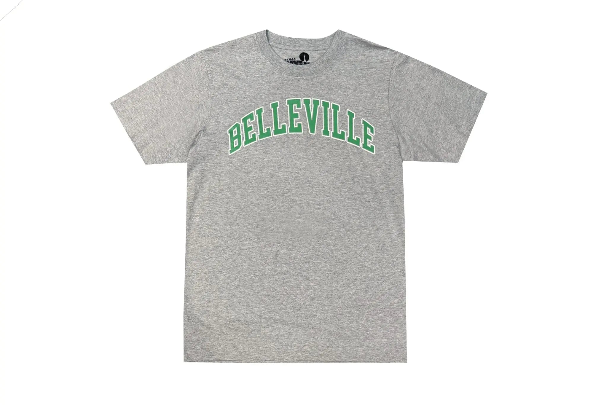 Champion T-shirt Gris et Vert 'Belleville' Throwback