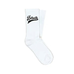 Chaussettes Belleville Blanche et Noir Throwback