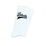Chaussettes Belleville Blanche et Noir Throwback