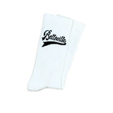 Chaussettes Belleville Blanche et Noir Throwback
