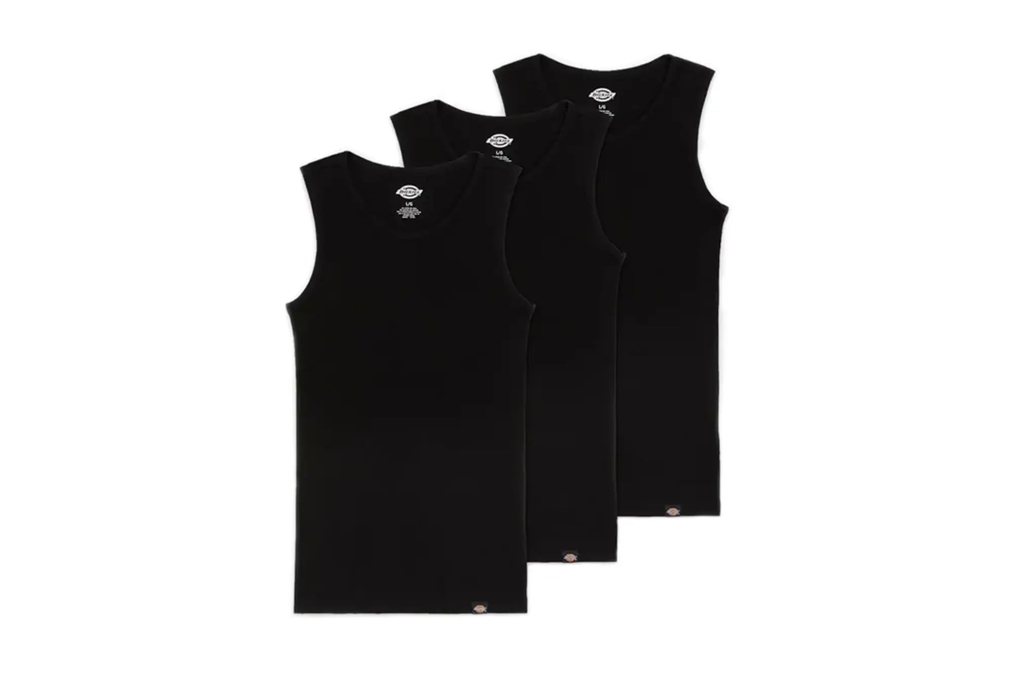 Dickies Amsterdam Débardeur Pack de 3 - Noir/Black - Dickies