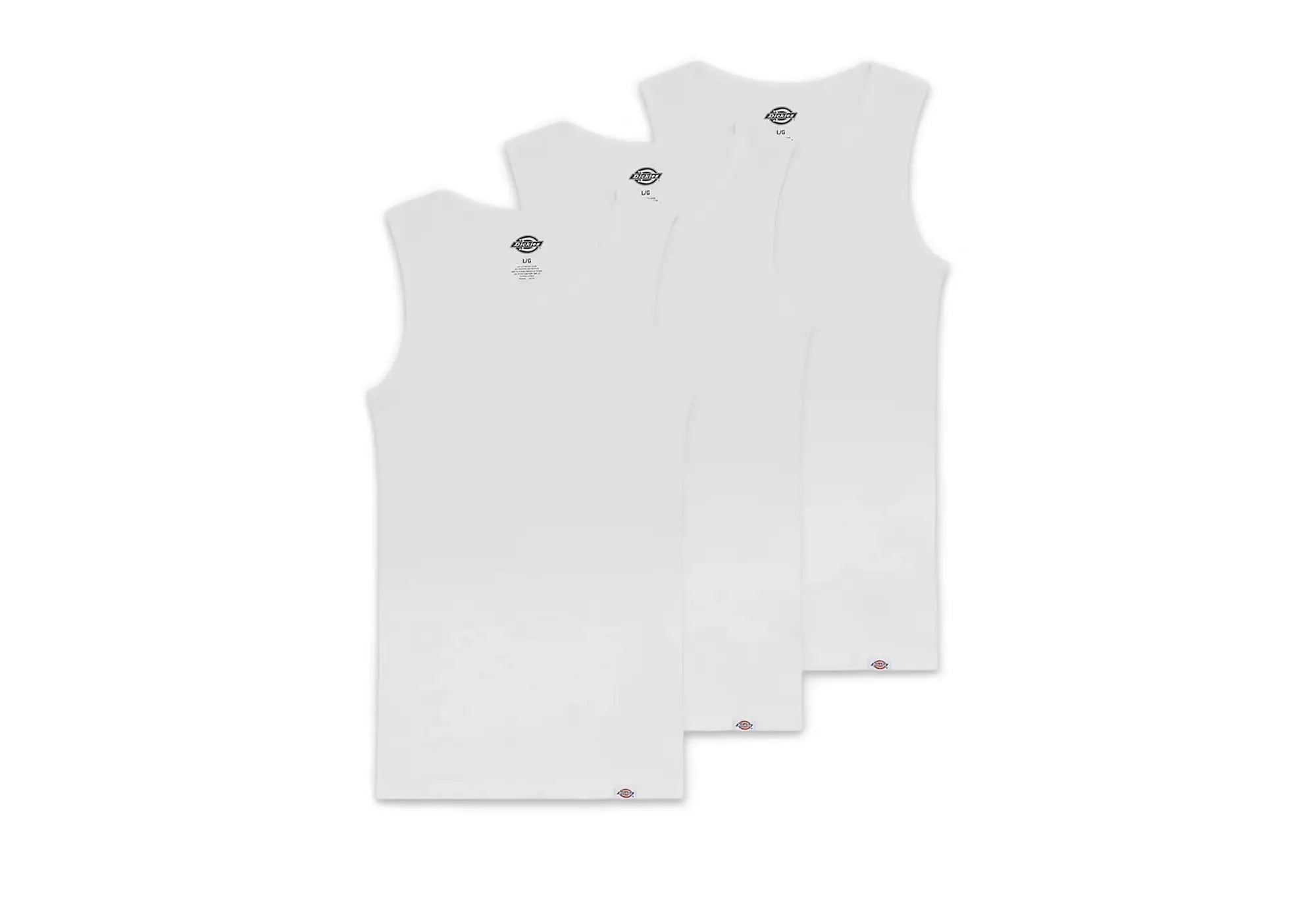 Dickies Amsterdam Débardeur Pack de 3 - White/Blanc - Dickies