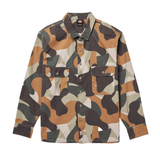 Dickies Camo Canvas Work Shirt Imperial Green