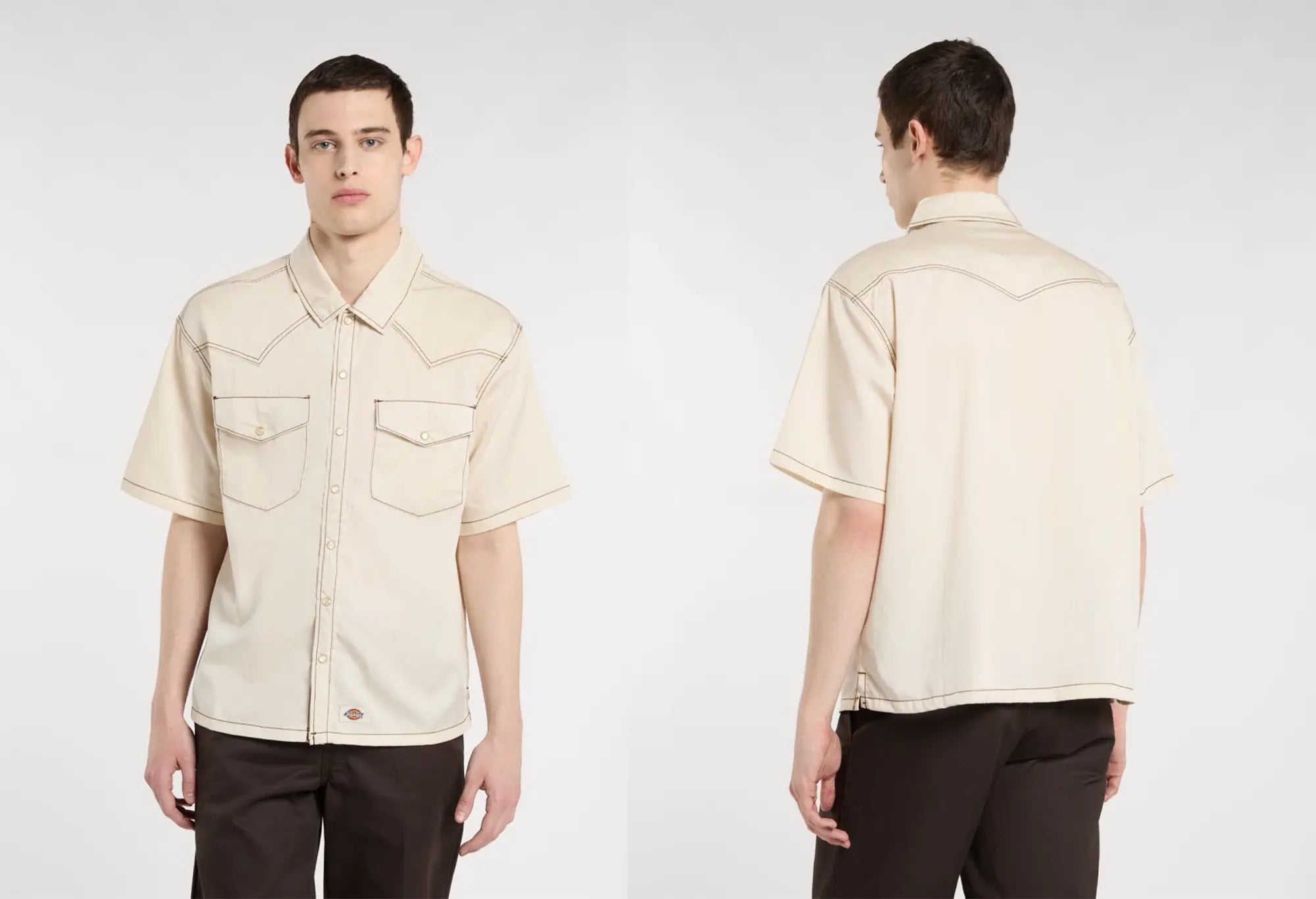 Dickies Chemise De Travail River Ranch Beige Dickies
