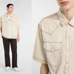 Dickies Chemise De Travail River Ranch Beige Dickies