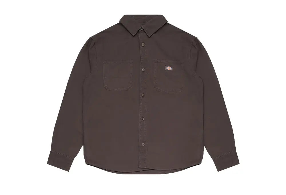 Dickies Chemise Duck Canvas Chocolate Brown Dickies