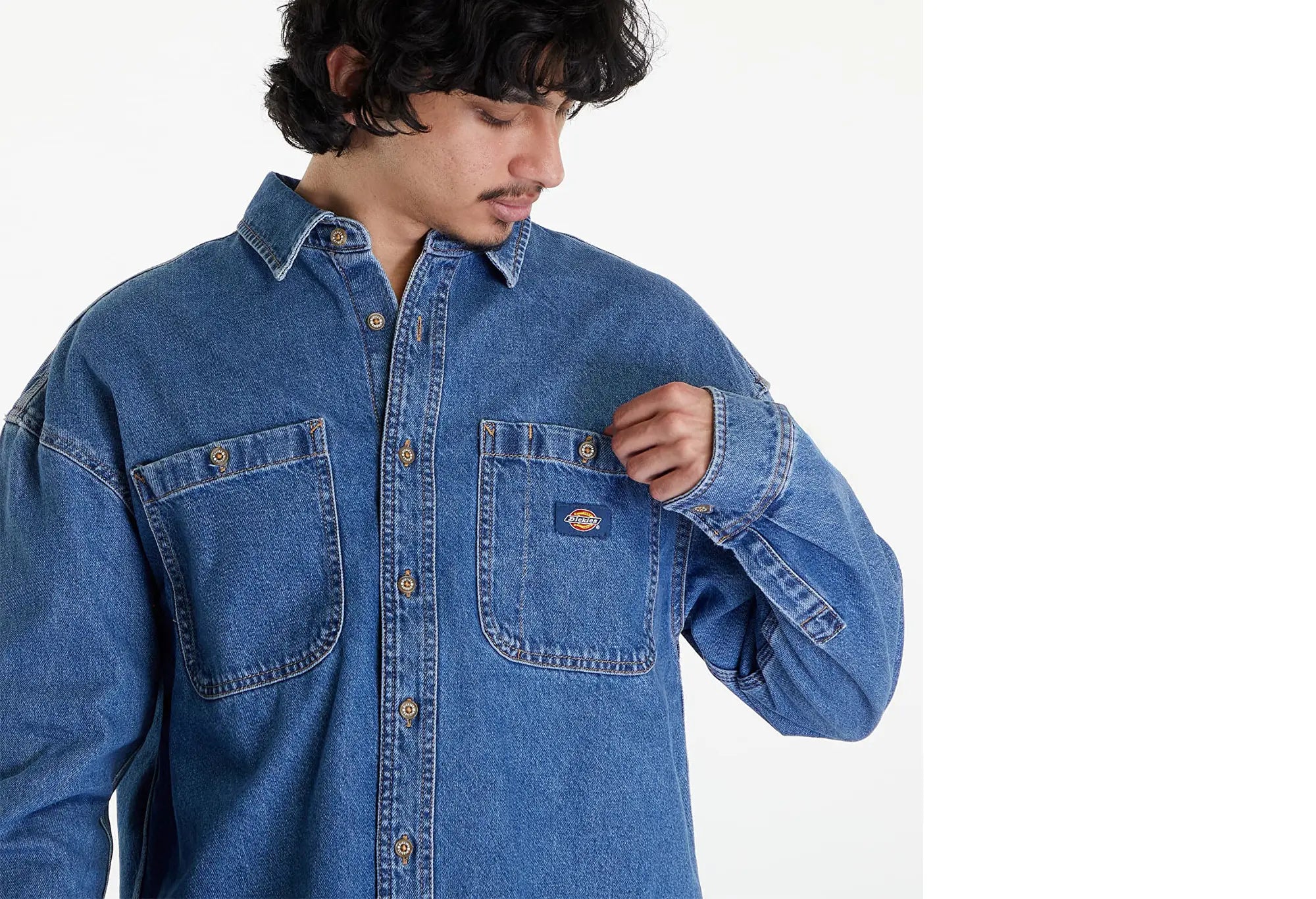 Dickies Chemise Houston "Classic Blue" Dickies