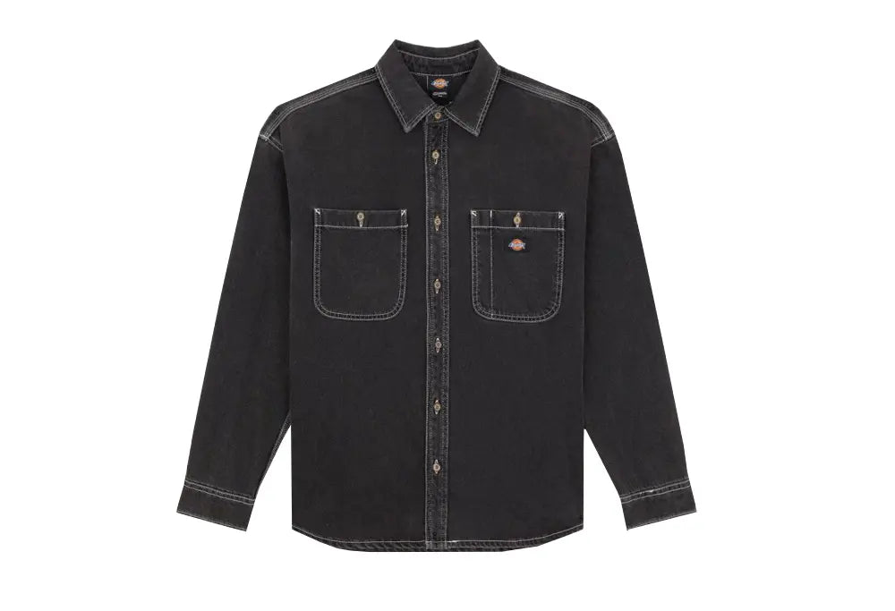 Dickies Chemise Houston noir délavée Dickies