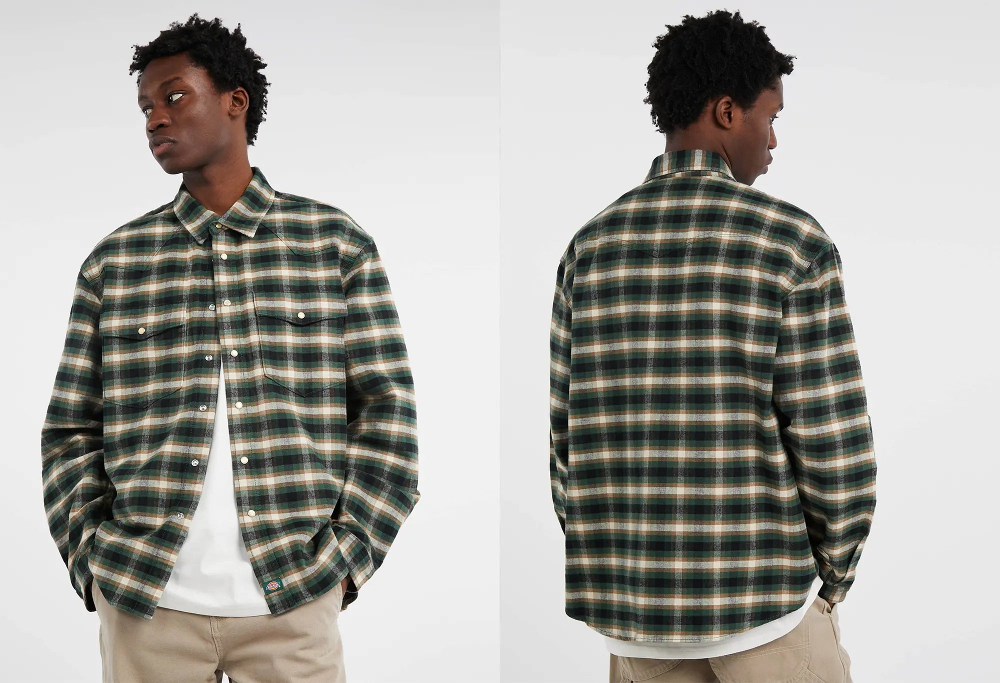 Dickies Chemise Verte à Carreaux Johnsonville Dickies