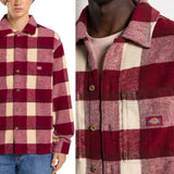 Dickies Chemise à Carreaux Coaling Rouge Dickies