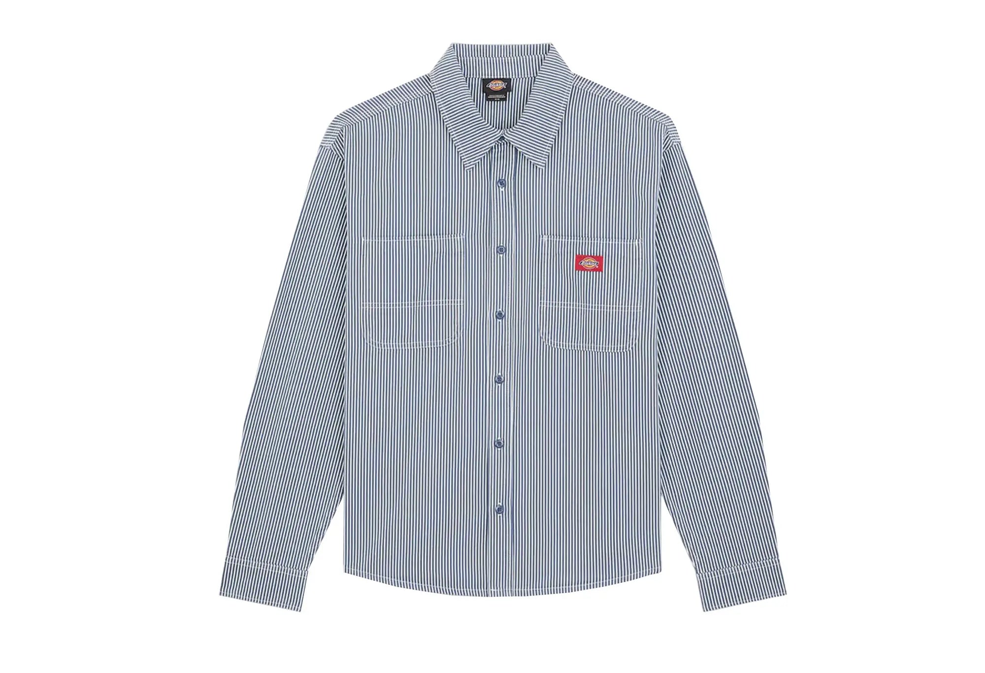 Dickies Chemise de travail Hickory style rétro indigo Dickies