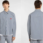 Dickies Chemise de travail Hickory style rétro indigo Dickies