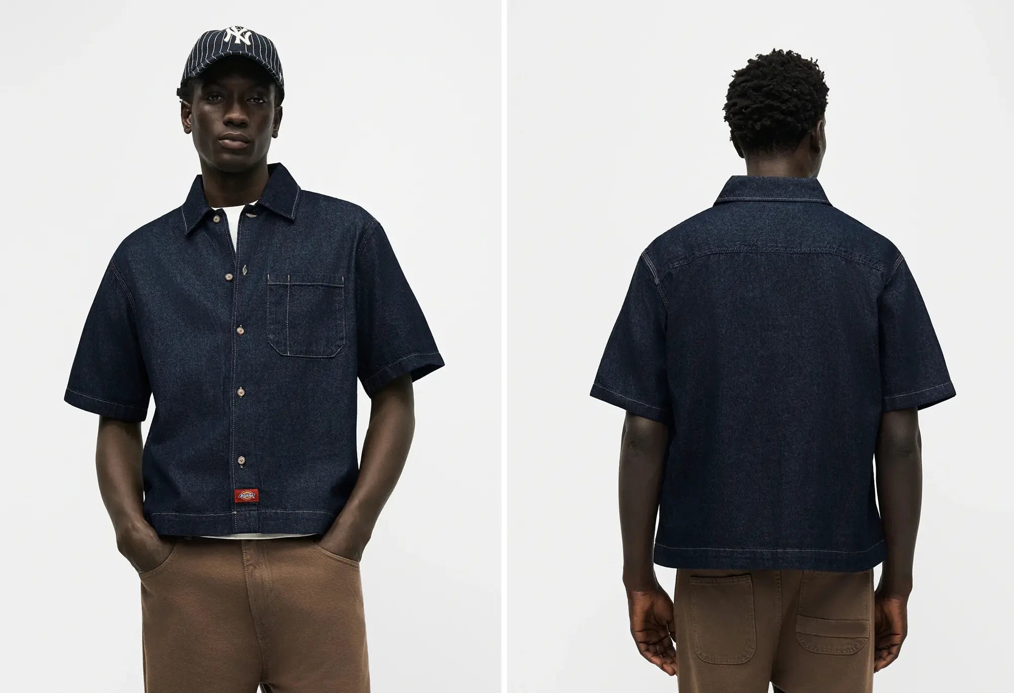 Dickies Chemise en jean à manches courtes Dickies