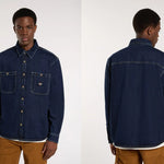 Dickies Chemise en jean à manches longues Mechanic Dark Indigo Dickies