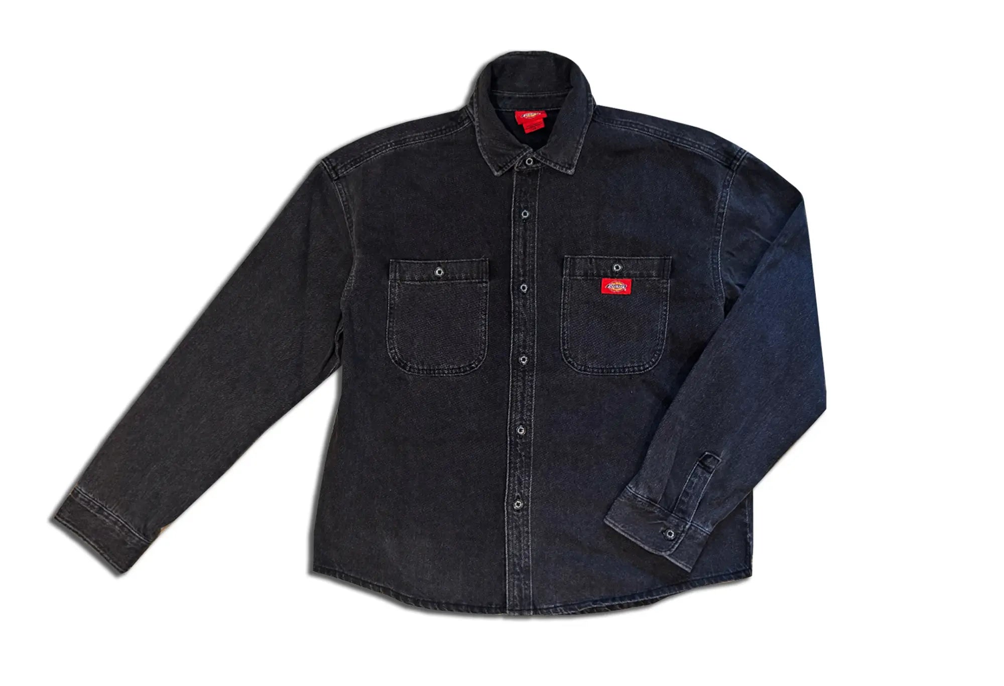 Dickies Chemise en jean à manches longues Mechanic - Noir délavé Dickies