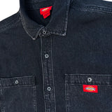 Dickies Chemise en jean à manches longues Mechanic - Noir délavé Dickies