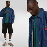 Dickies Chemise en jean à manches longues Mechanic Raw Blue Dickies