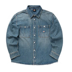 Dickies Chemise en jean à manches longues Mechanic kaki Dickies