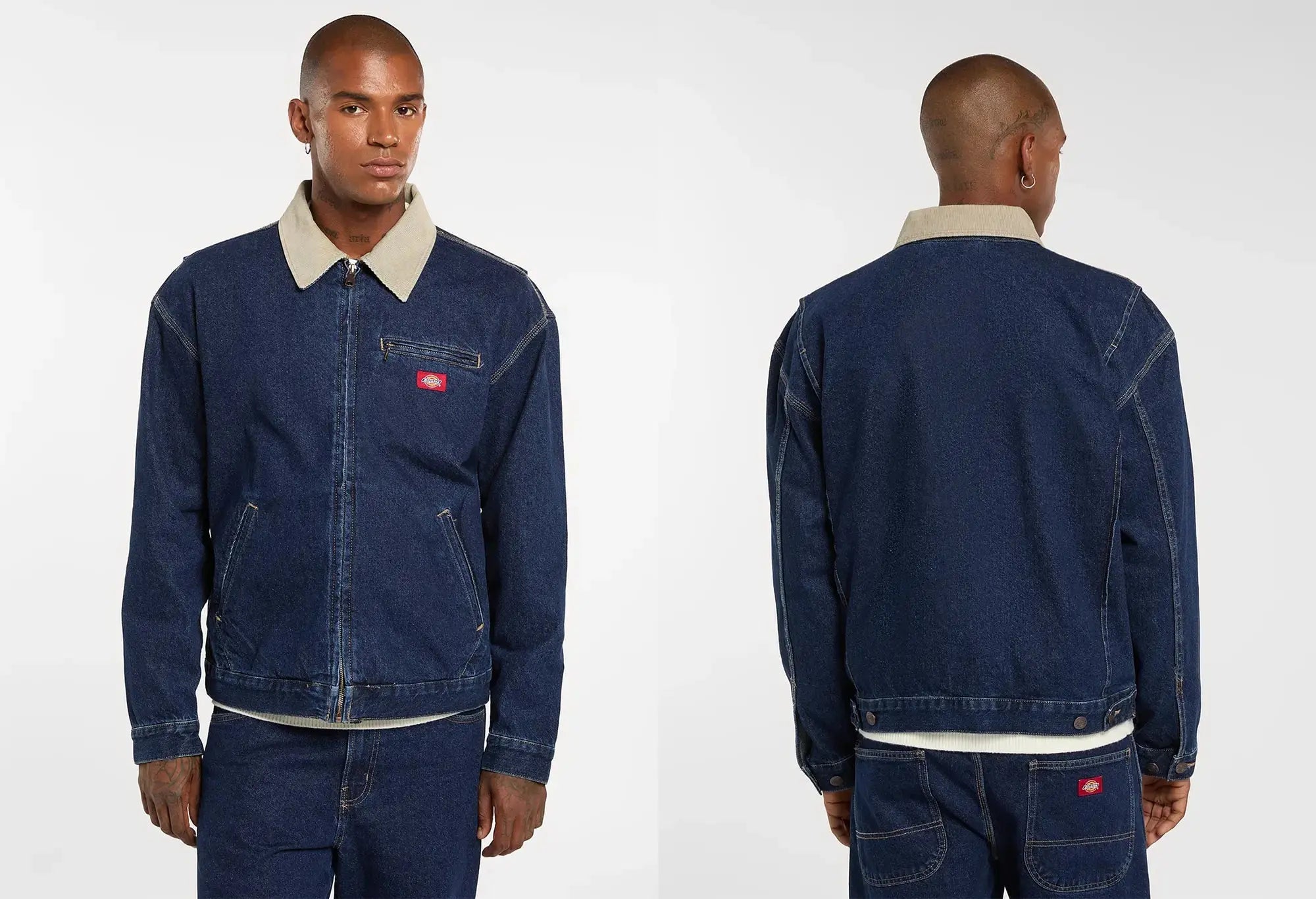 Dickies Denim Painter Jacket Dark Indigo Dickies