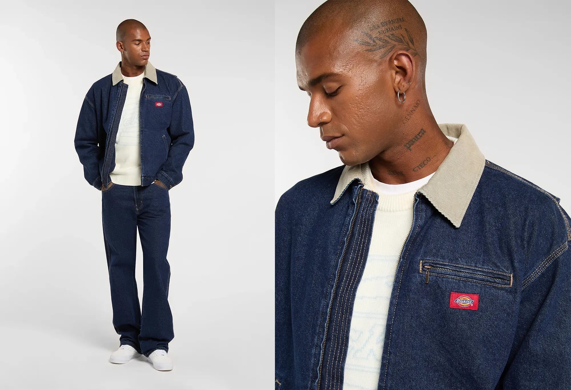 Dickies Denim Painter Jacket Dark Indigo Dickies