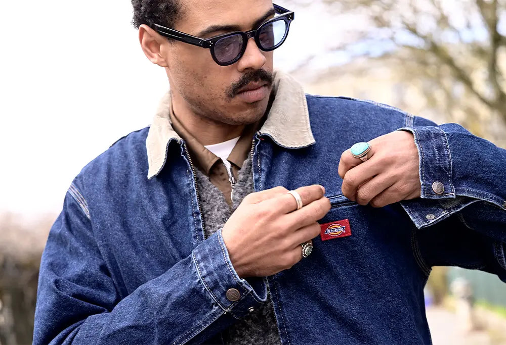 Dickies Denim Painter Jacket Dark Indigo Dickies