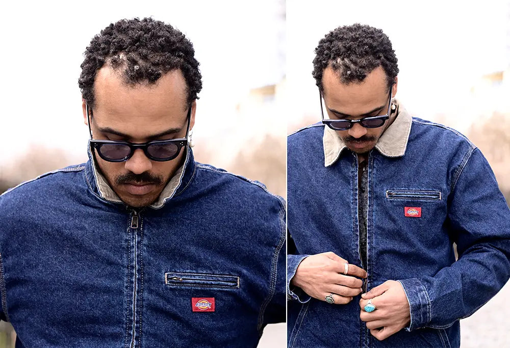 Dickies Denim Painter Jacket Dark Indigo Dickies