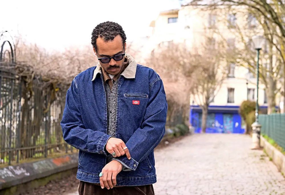 Dickies Denim Painter Jacket Dark Indigo Dickies