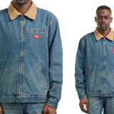 Dickies Denim Painter Jacket Khaki Tinted Blue Dickies