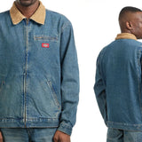Dickies Denim Painter Jacket Khaki Tinted Blue Dickies