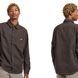 Dickies Chemise Duck Canvas Chocolate Brown