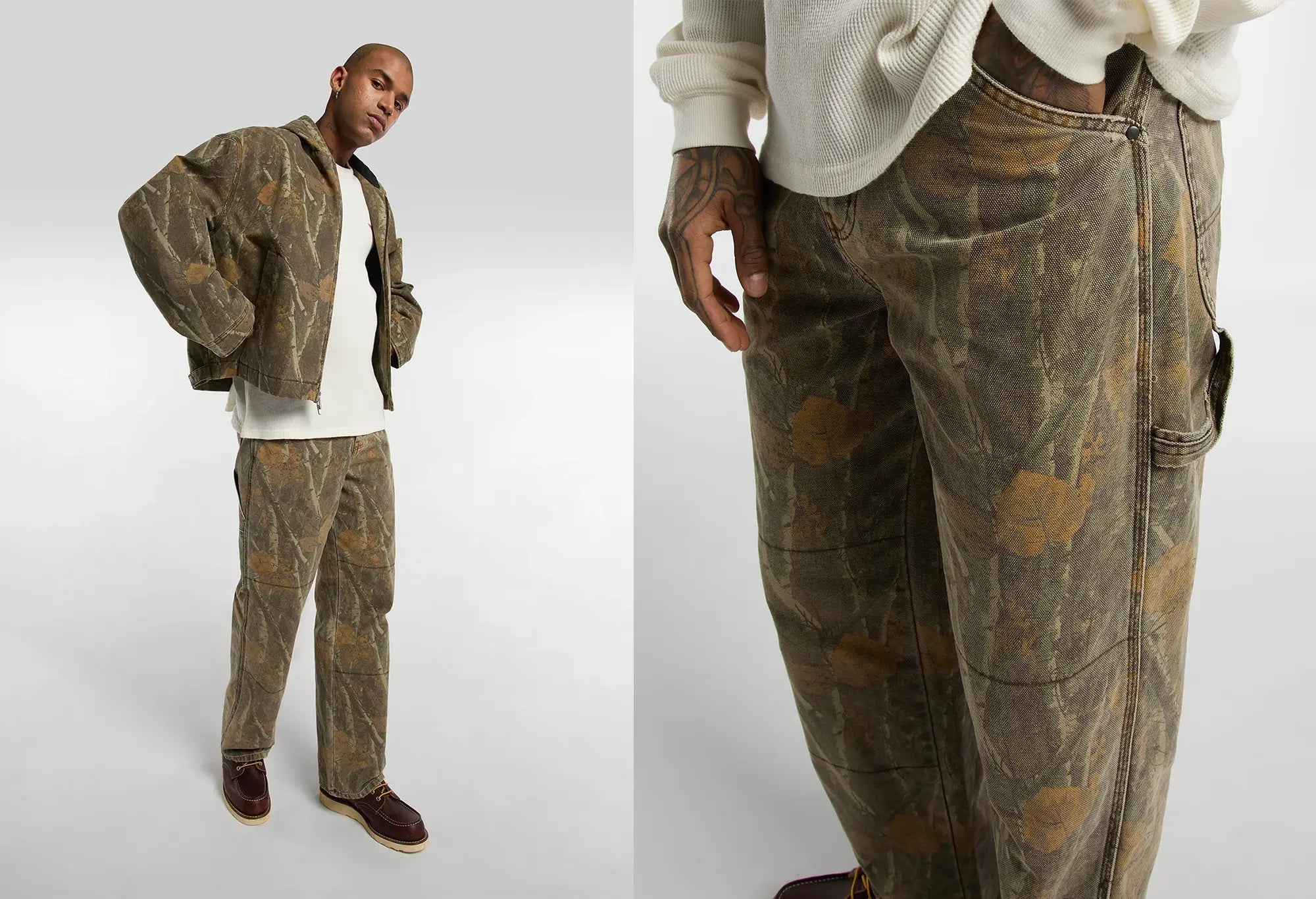 Dickies Houck Loose Straight Camouflage Canvas Pant Dickies
