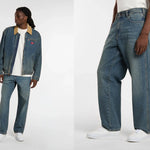 Dickies Jean 958 Baggy Tapered Work Bleu Dickies