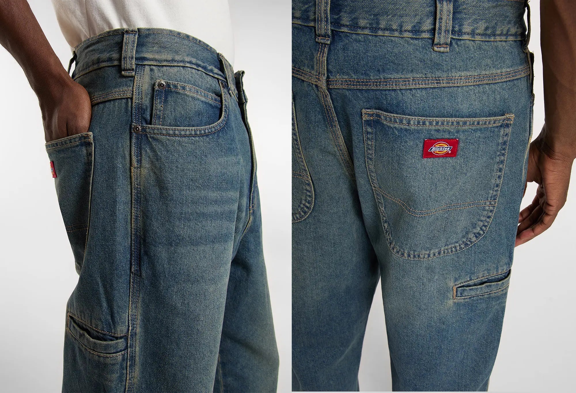 Dickies Jean 958 Baggy Tapered Work Bleu Dickies