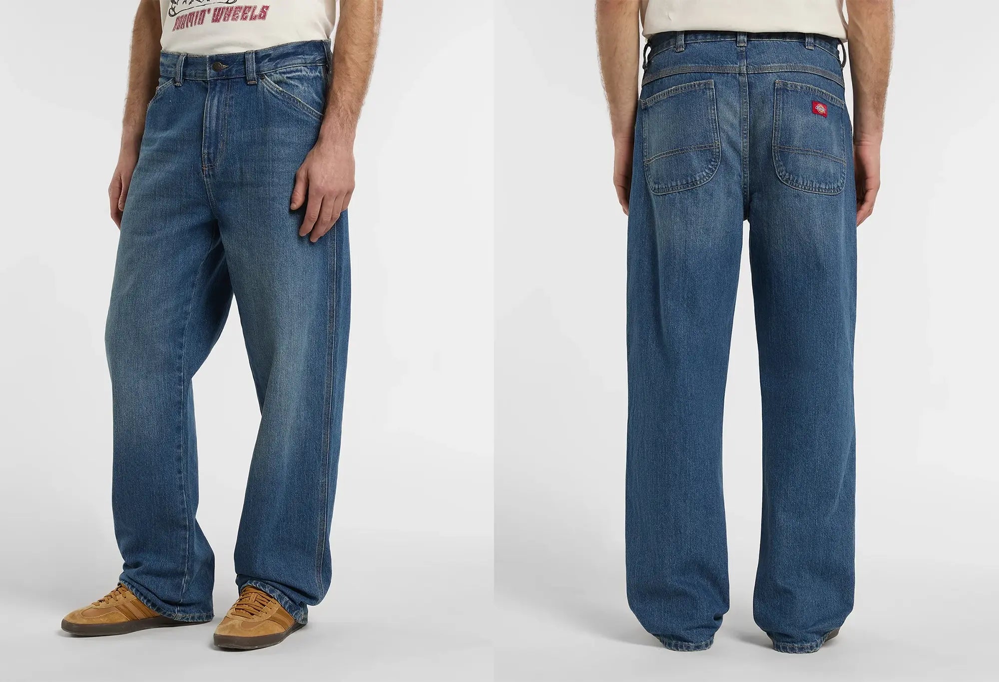 Dickies Jean Baggy Springerville Bleu Dickies