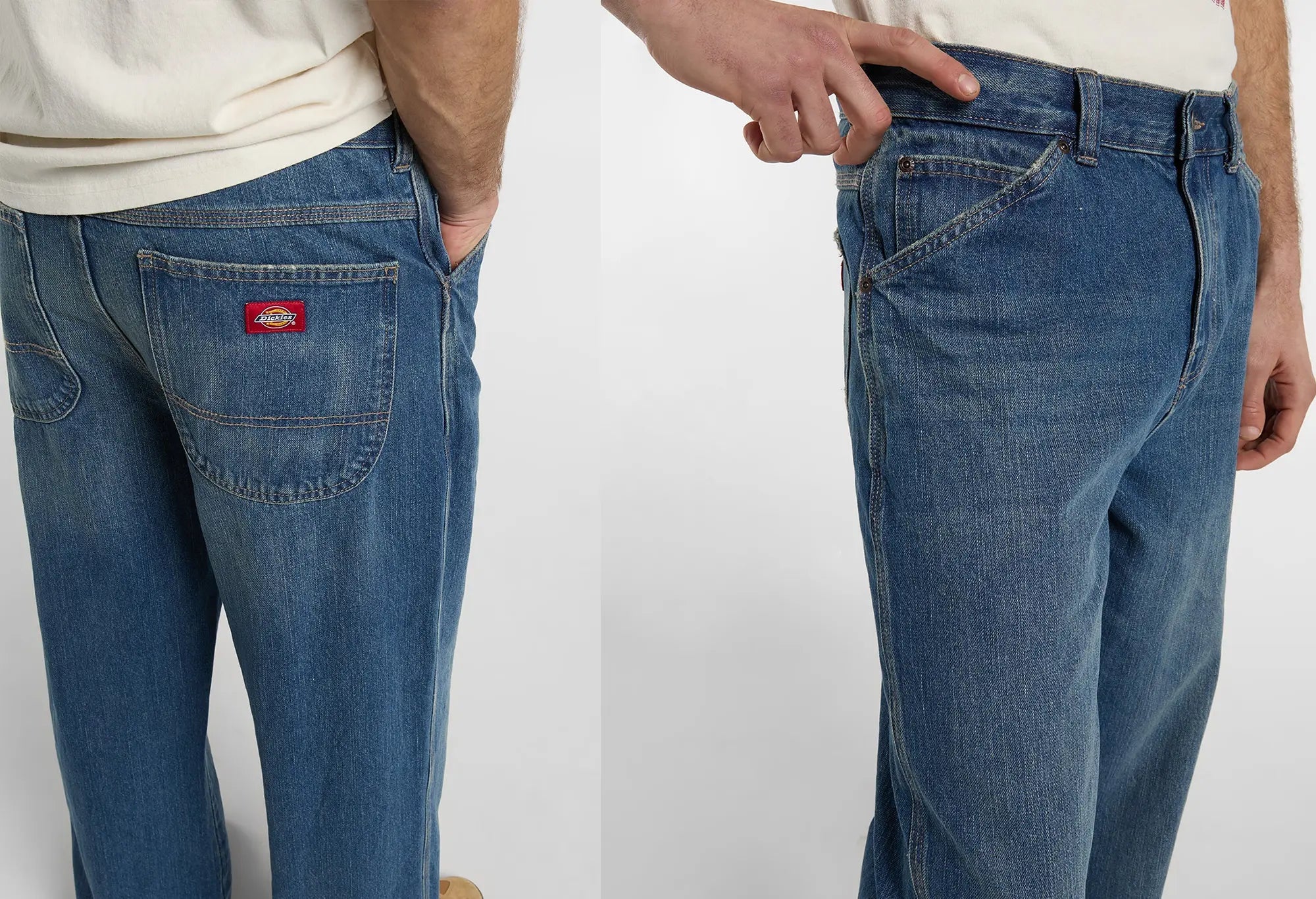 Dickies Jean Baggy Springerville Bleu Dickies