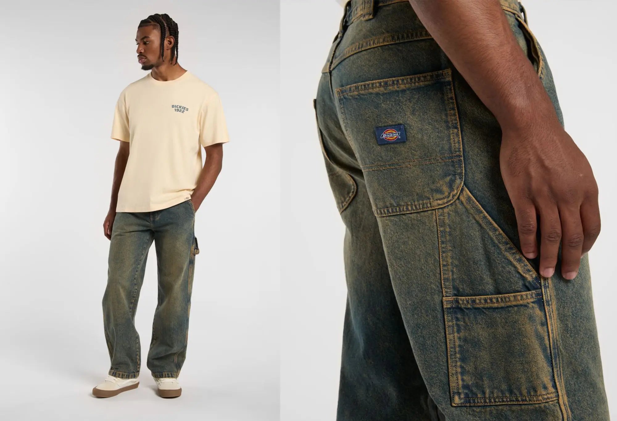 Dickies Jean Carpenter Stevensville 'yellow fade' Dickies