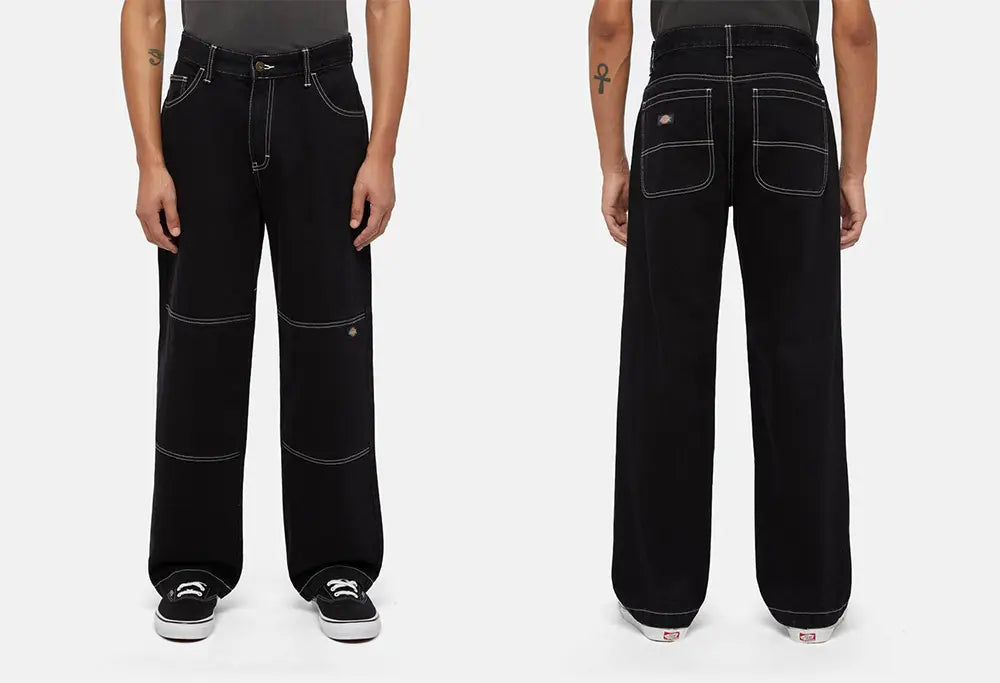 Dickies Jean Double Knee noir Dickies