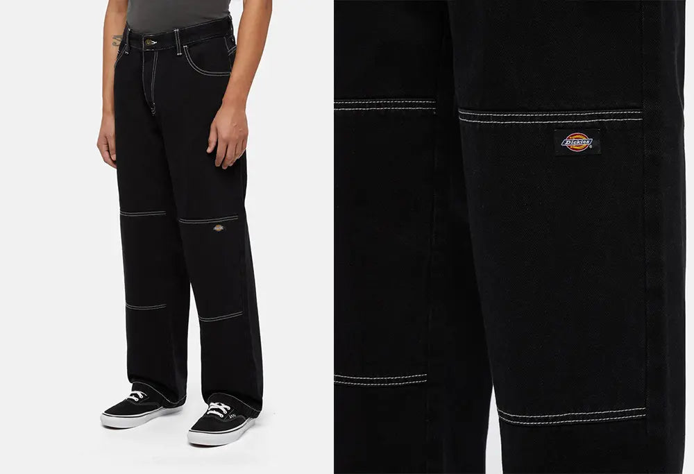 Dickies Jean Double Knee noir Dickies