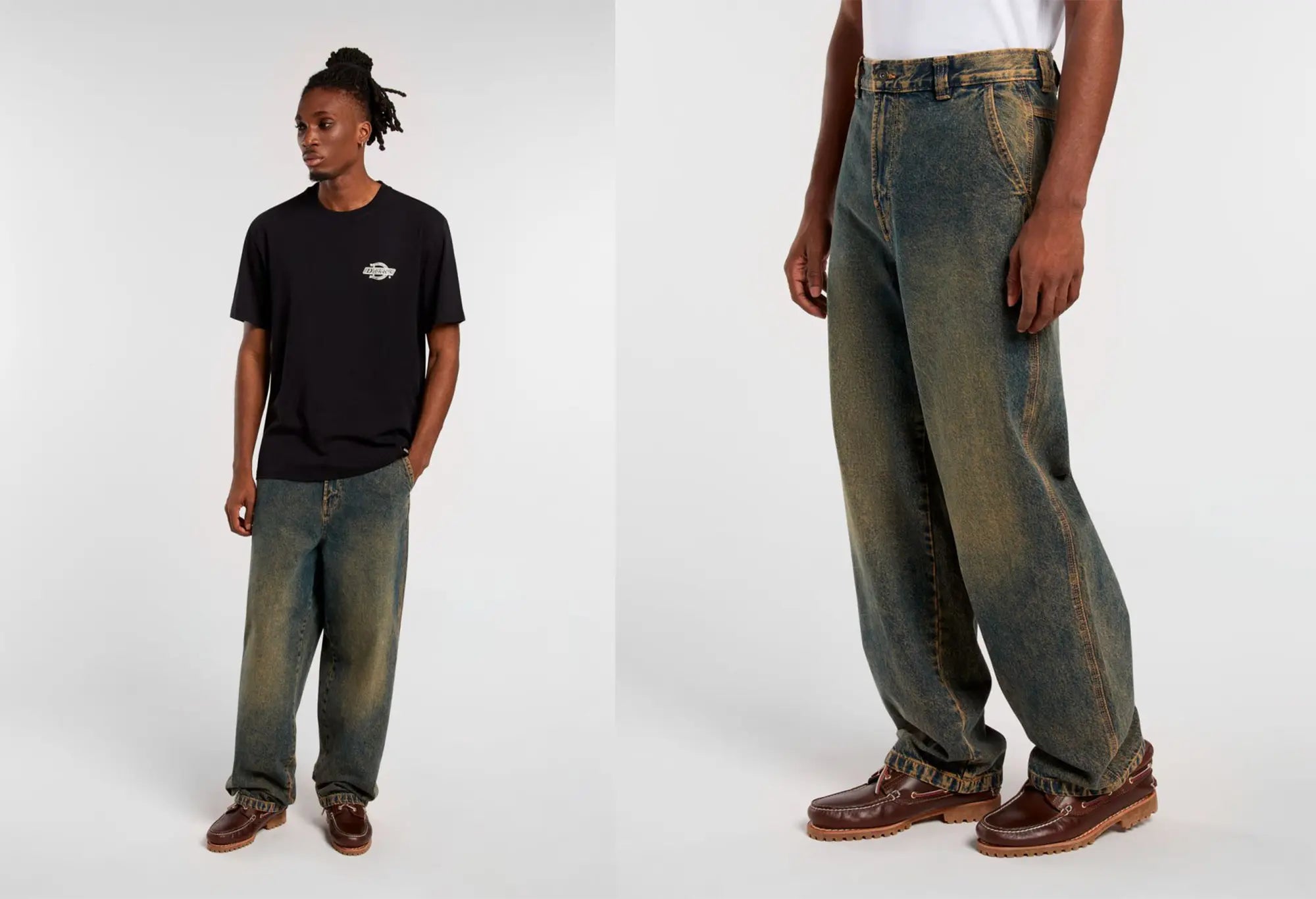 Dickies Jean Madison Baggy 'Yellow Fade' Dickies