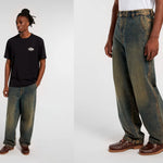 Dickies Jean Madison Baggy 'Yellow Fade' Dickies